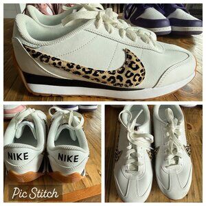 Nike Pacific w, cheetah swoosh